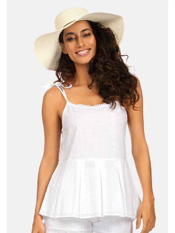 Feba Feba Blusa F222 Bianco Regular Fit