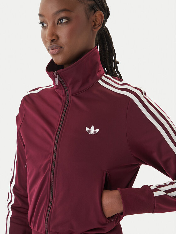 adidas adidas Bluza Firebird Classic KQ6532 Fioletowy Regular Fit