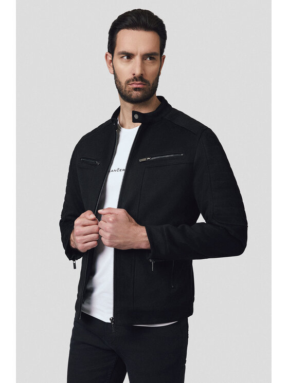 Lancerto Lancerto Kurtka przejściowa Meuse KU068224000009 Czarny Regular Fit