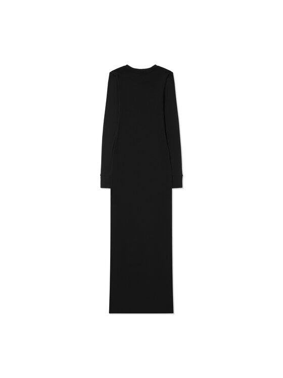 La Mania La Mania Vestito da giorno LEE Nero Classic Fit