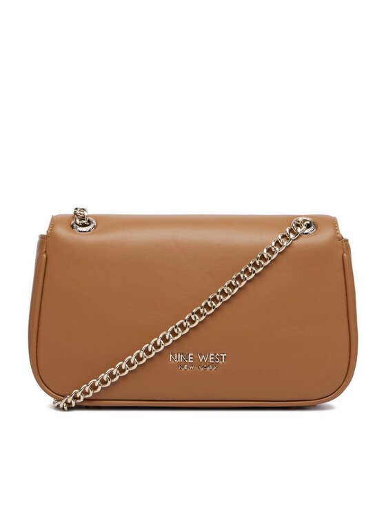 Nine West Nine West Ročna torba CEO-GOLDEN THREAD-LDA9338 Temno bež