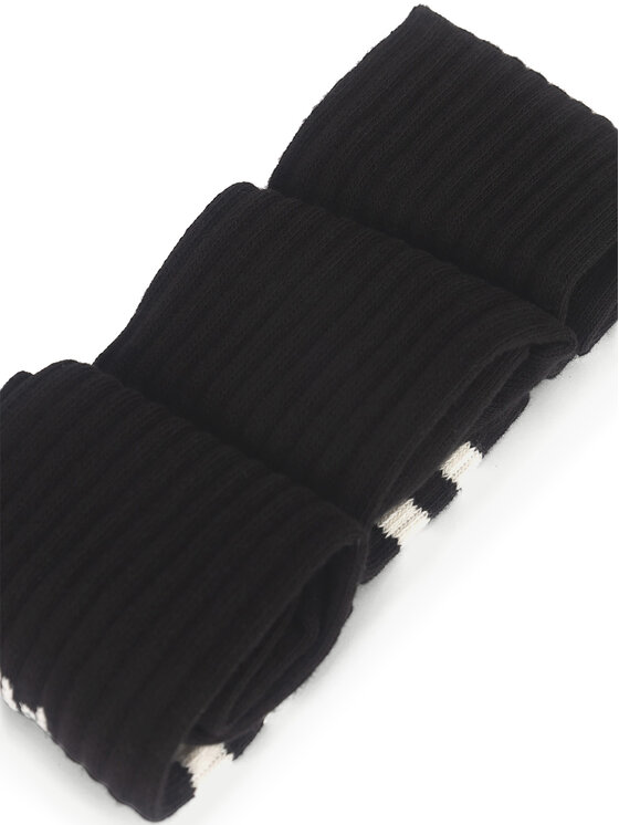 Fila Fila Dlhé ponožky F5603-AW24 (3-pack) Čierna