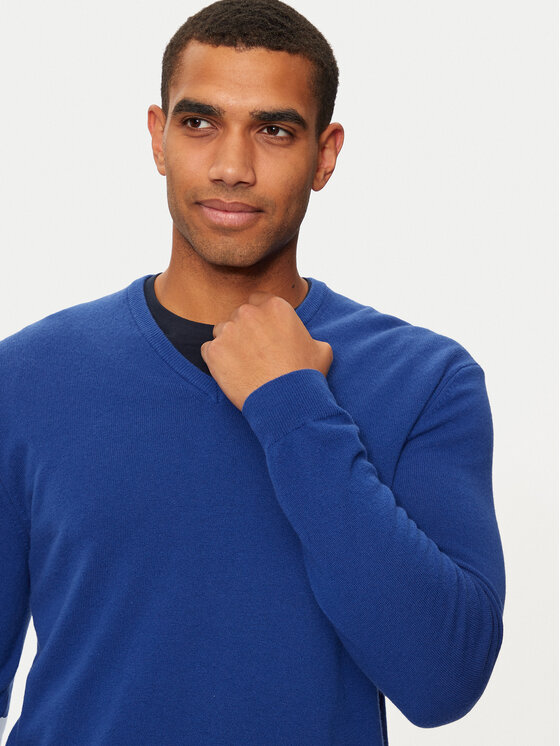 United Colors Of Benetton United Colors Of Benetton Pullover 1002U4407 Blau Regular Fit