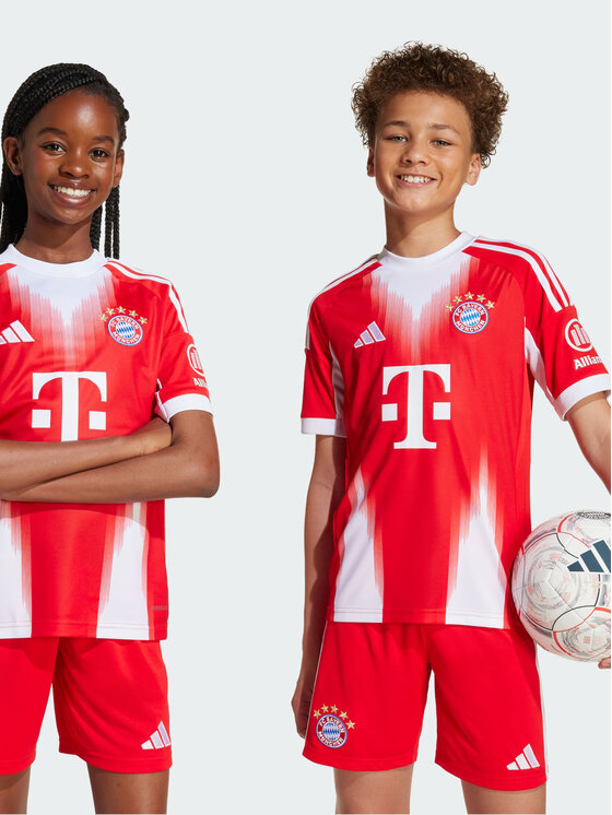 adidas adidas Koszulka techniczna FC Bayern 25/26 Home Jersey Czerwony Regular Fit