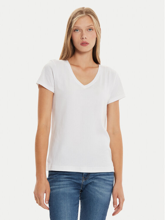 LAUREN RALPH LAUREN LAUREN RALPH LAUREN T-Shirt ILN62373 Weiß Regular Fit