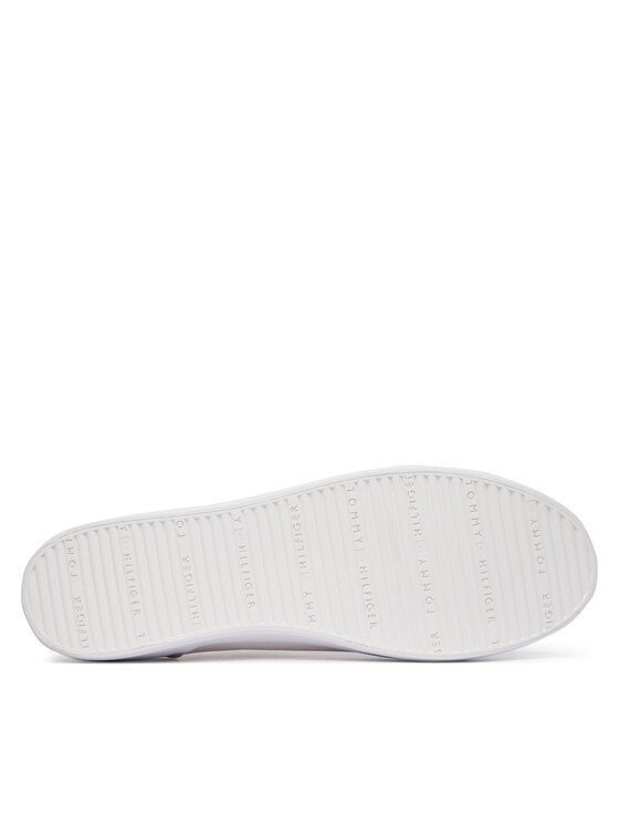Tommy Hilfiger Tommy Hilfiger Tenisky Th Foxing Sneaker Canvas FW0FW09170 Bílá