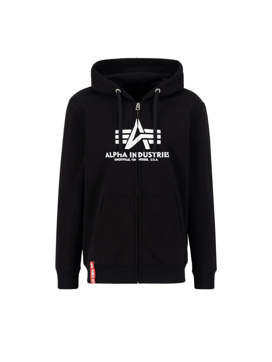 Alpha Industries Alpha Industries Mikina AI.178325PP-03 Čierna Basic Fit