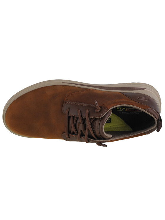 Skechers Skechers Półbuty Skechers Proven-Mursett Brązowy