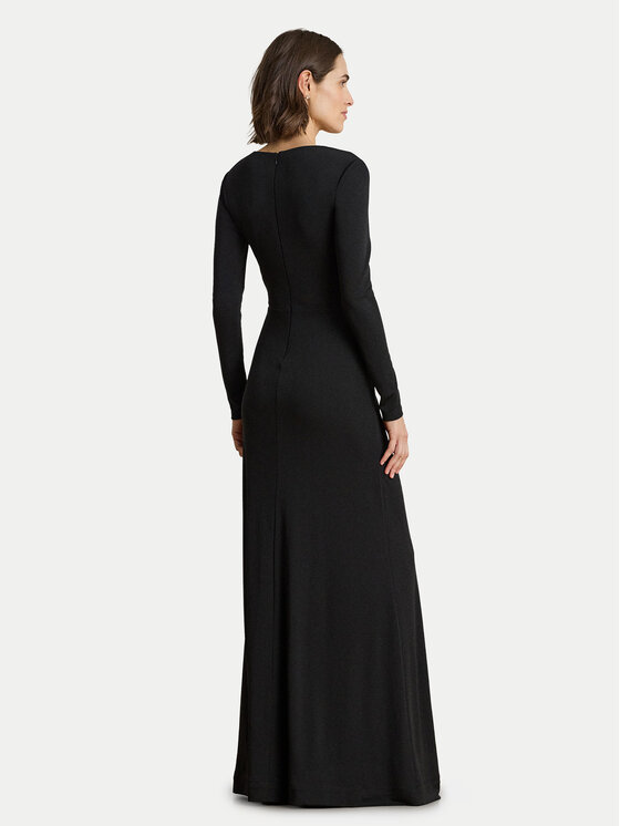 LAUREN RALPH LAUREN LAUREN RALPH LAUREN Estélyi ruha 253981393002 Fekete Slim Fit