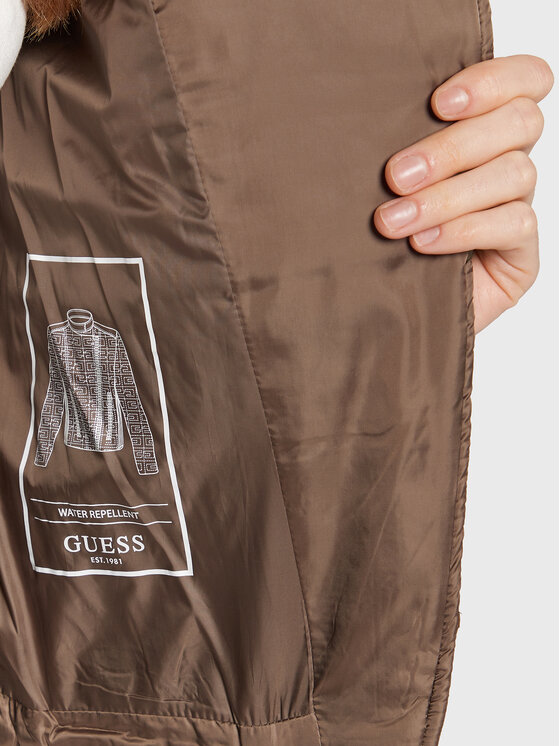 Guess Guess Kurtka przejściowa Marine W2BL31 WEWF0 Khaki Regular Fit