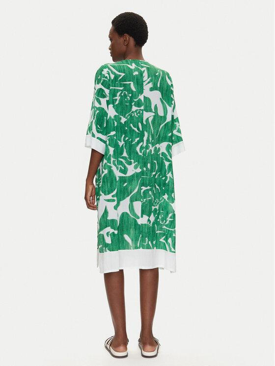 Iconique Iconique Rochie de plajă IC25-104 Verde Relaxed Fit