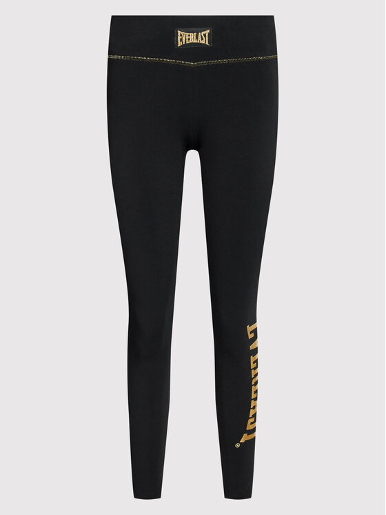 Everlast Everlast Colanți 848520-50 Negru Slim Fit