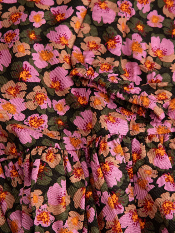 Coccodrillo Coccodrillo Kleid für den Alltag ZC4128101MGK Bunt Regular Fit