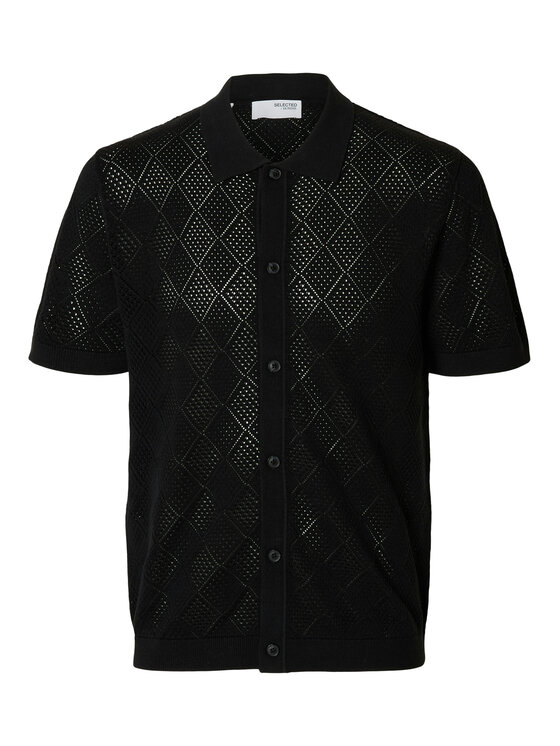 Selected Homme Selected Homme Camicia 16097564 Nero Regular Fit