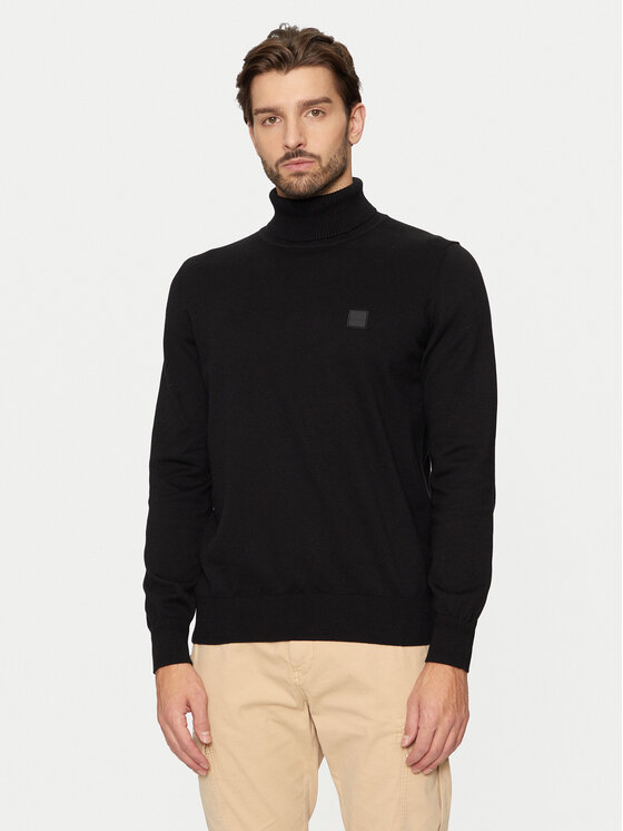 BOSS Boss Dolčevita Akiro S 50527573 Crna Regular Fit