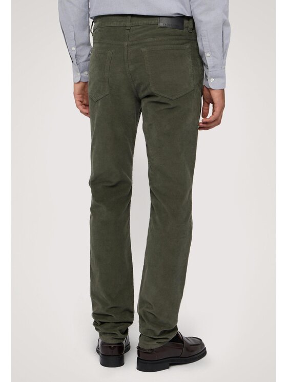 Trussardi Trussardi Pantalone da abito P700H104767N035 Verde Slim Fit