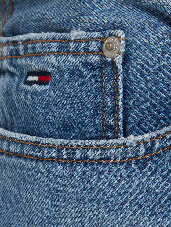 Tommy Jeans Tommy Jeans Дънкови шорти Jaimie DM0DM22983 Син Relaxed Fit