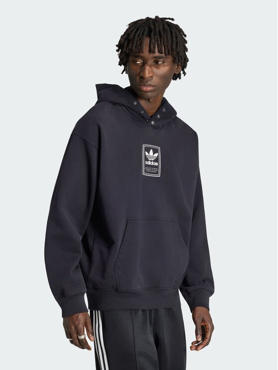 adidas adidas Bluza 167717 Czarny Regular Fit