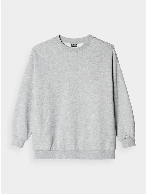 Bluza, rozmiar 140, Szary, 4FJWAW24TSWSU1432