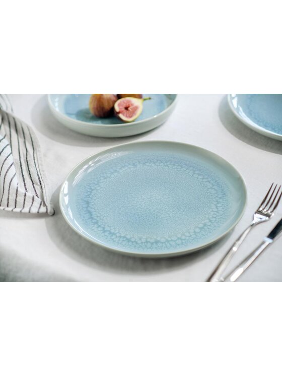 Villeroy & Boch Villeroy & Boch Talerz płaski Villeroy & Boch Crafted Niebieski