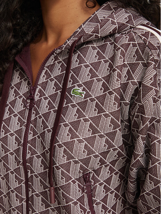 Lacoste Lacoste Pluus SF7606 Bordoopunane Regular Fit