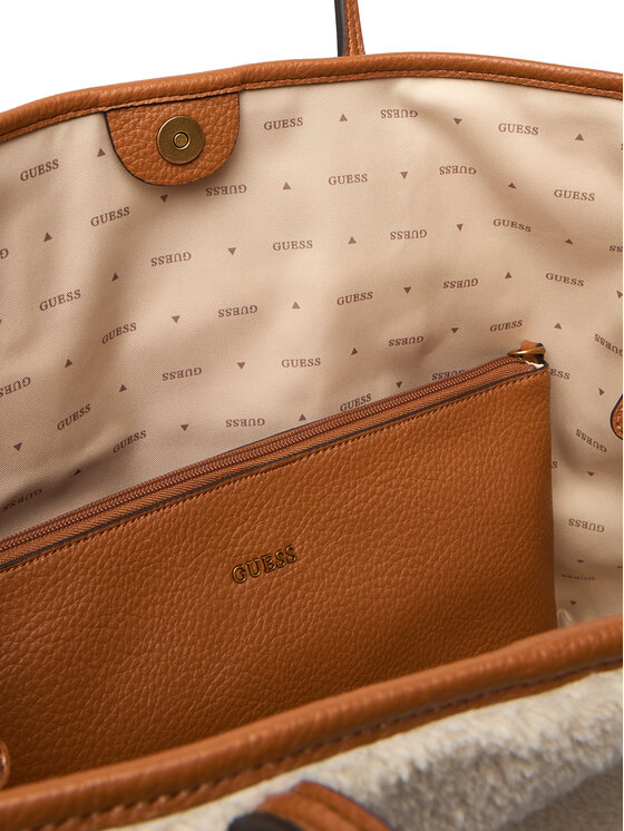 Guess Guess Torebka Victoria HWWG95 14290 Écru