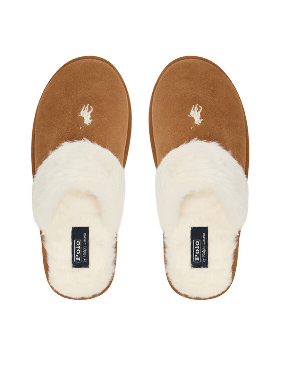 Polo Ralph Lauren Polo Ralph Lauren Παντόφλες Σπιτιού 842P03595001 Καφέ