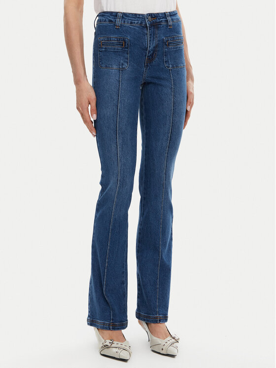 Silvian Heach Silvian Heach Blugi GPP25275JE Bleumarin Regular Fit