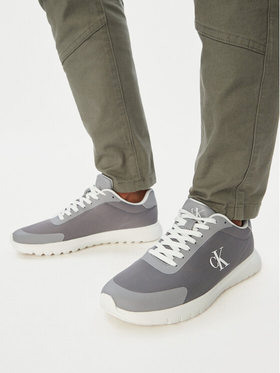 Calvin Klein Calvin Klein Αθλητικά 3 Eva Runner Mesh YM0YM01264 Γκρι