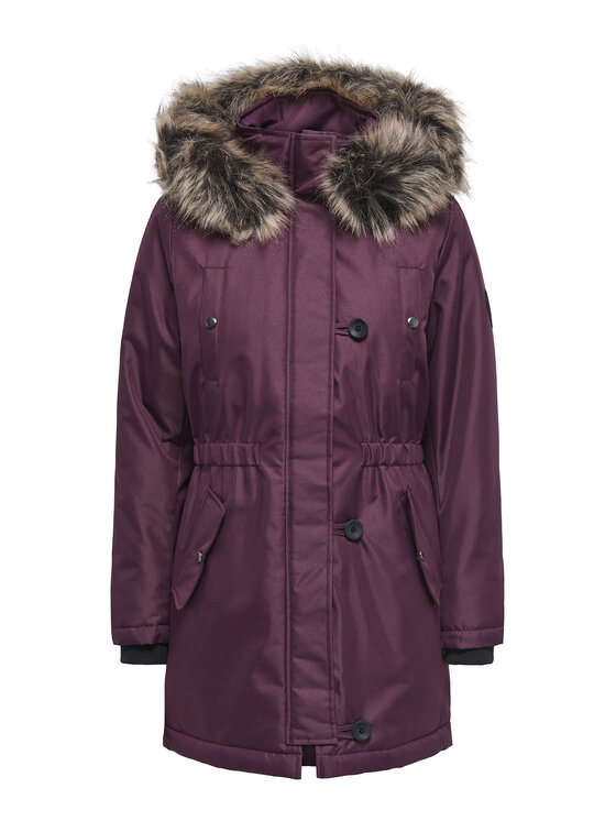 ONLY ONLY Parka Iris 15304625 Różowy Regular Fit