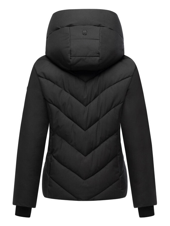 Marikoo Marikoo Kurtka zimowa Nadiraa Czarny Regular Fit