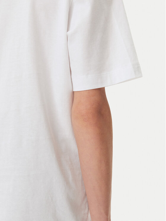 Munthe Munthe T-shirt Flisha 251111525166 Bijela Loose Fit