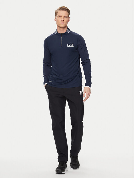 EA7 Emporio Armani EA7 Emporio Armani Hosszú ujjú 3DPT03 PJMLZ 1554 Sötétkék Regular Fit