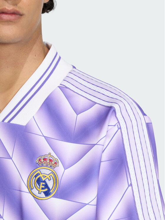 adidas adidas Koszulka techniczna Real Madrid Fioletowy Loose Fit