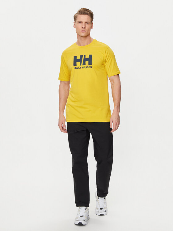 Helly Hansen Helly Hansen Póló Hh Logo T-Shirt 33979 Sárga Regular Fit