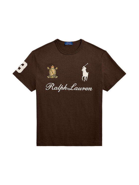 Polo Ralph Lauren Polo Ralph Lauren Majica 710B20010002 Rjava Regular Fit