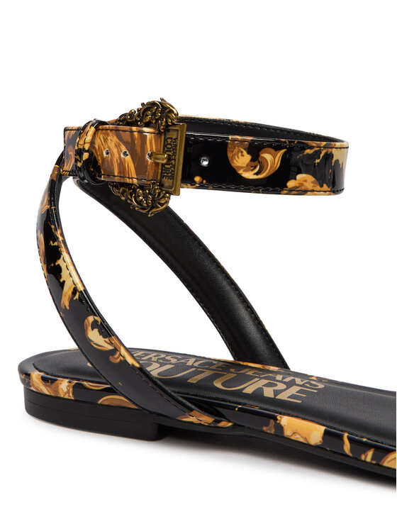 Versace Jeans Couture Versace Jeans Couture Sandály 80VA3S61 ZS366 G89 Černá