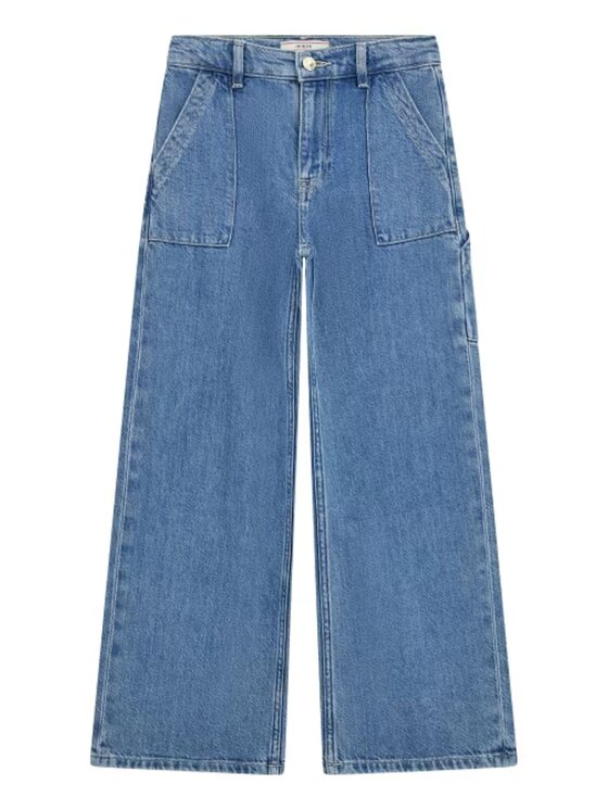 Guess Kids Guess Kids Jeans Pantalone tencel 90s carpenter Blu Palazzo Fit