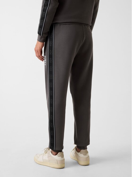 Guess Guess Штани з тканини 146279 Сірий Regular Fit