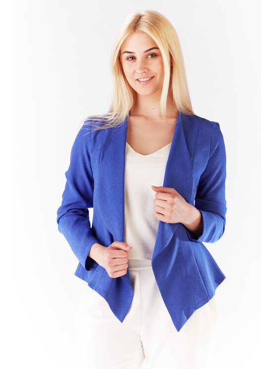 Awama Awama Giacca da abito L050 Blu Basic Fit