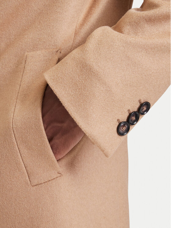 BOSS BOSS Wollmantel H-Hyde-264 50571557 Beige Slim Fit