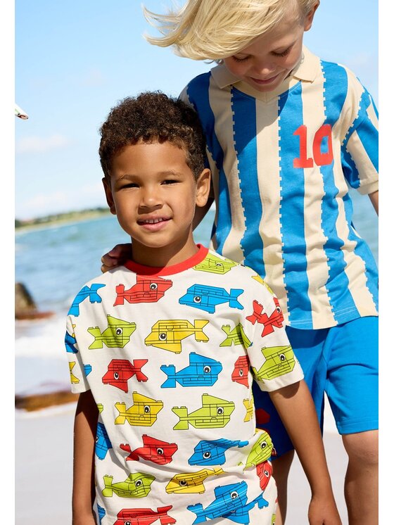 LEGO LEGO T-Shirt 11011350/138 Biały Regular Fit