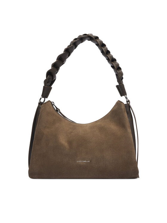 Coccinelle Coccinelle Táska P6P Boheme Suede Bimaterial E1 P6P 13 03 01 Khaki
