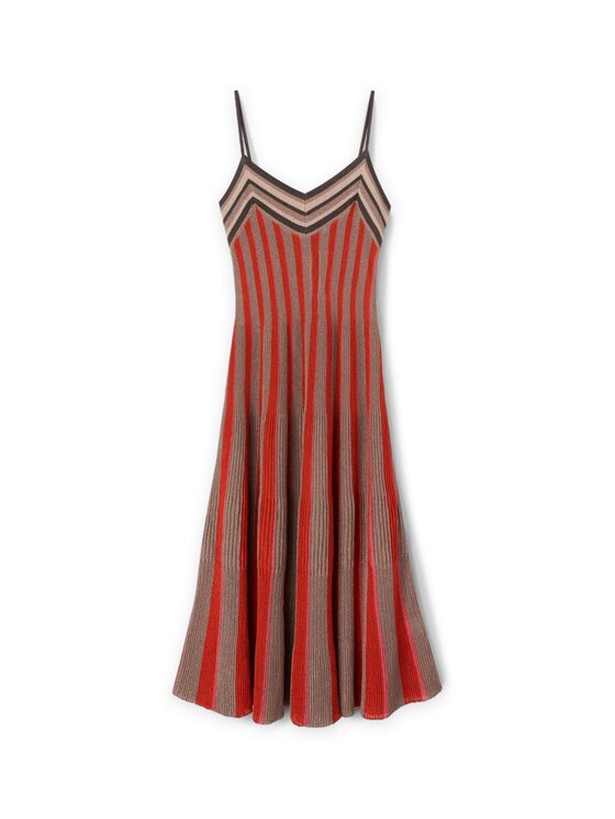 Motivi Motivi Vestito da giorno 7620W001401N0S6 Rosso Flare Fit