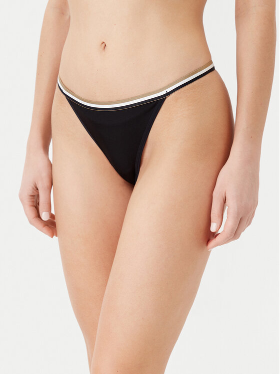 BOSS BOSS Set 3 perechi de chiloți tanga 50535239 Negru