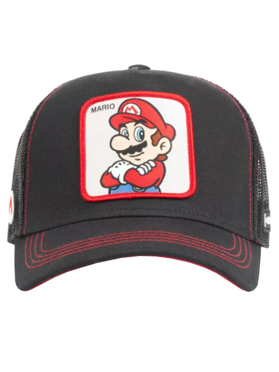 Capslab Capslab Cappellino Capslab Super Mario Bros Cap Nero