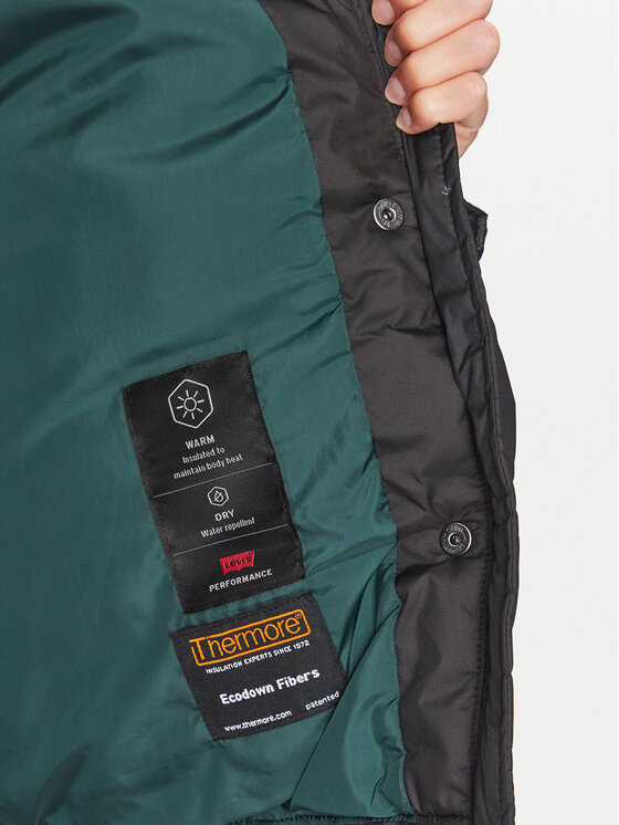 Levi's® Levi's® Télikabát Baby Trapeze A5896-0002 Fekete Regular Fit
