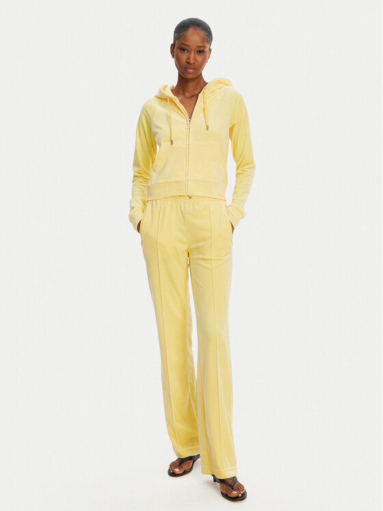 Juicy Couture Juicy Couture Bluza Madison JCWA122001 Żółty Slim Fit