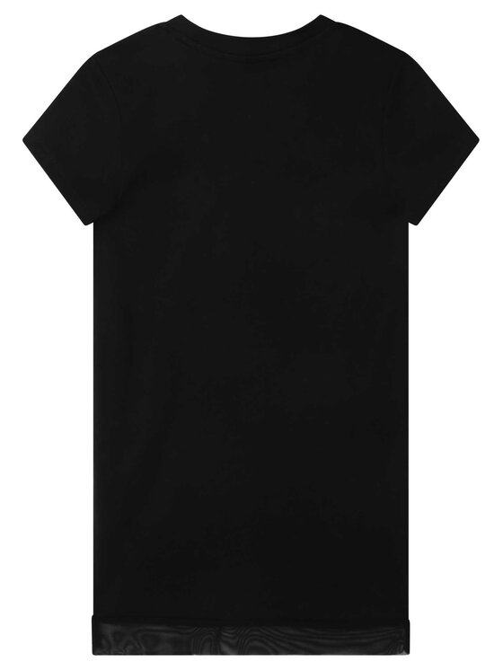 DKNY DKNY Vsakodnevna obleka D32873 S Črna Regular Fit