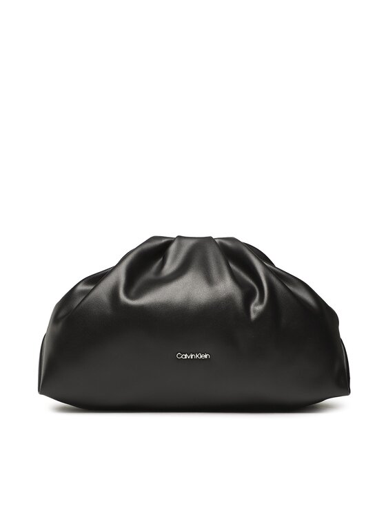 Calvin Klein Calvin Klein Rankinė Soft Nappa Clutch K60K610159 Juoda